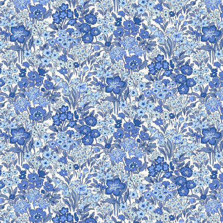 Blooming Flowerbed (blue)