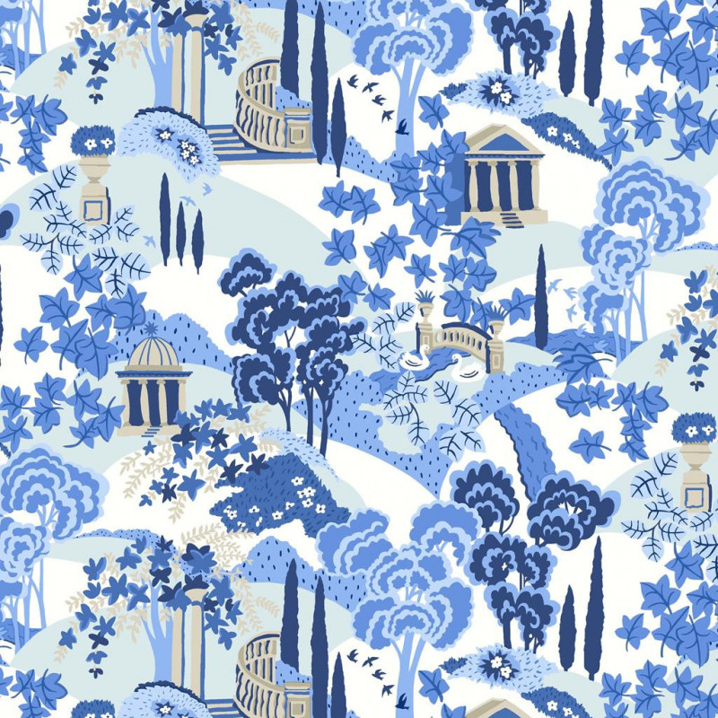 Garden Follies (blue)