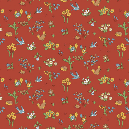 Forest Friends (red)