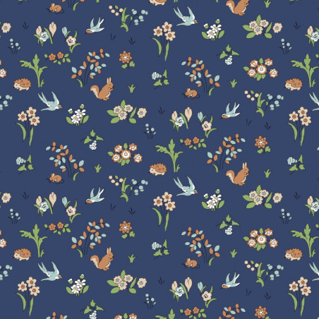 Forest Friends (blue)